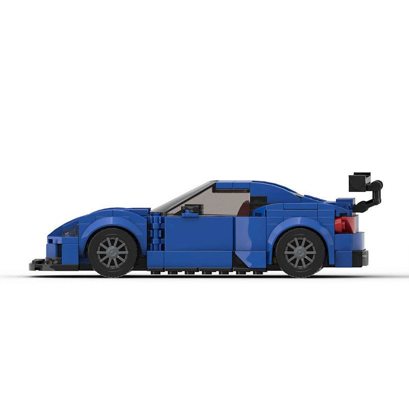JDM Boxer Coupe Sports Car Building Kit | LEGO-Compatible MOC - 4