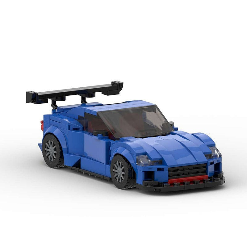 JDM Boxer Coupe Sports Car MOC Building Kit | Performance Vehicle Model - 2