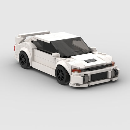 JDM Legend Evolution V Sports Car Building Kit | 8-Wide LEGO-Compatible MOC - 1