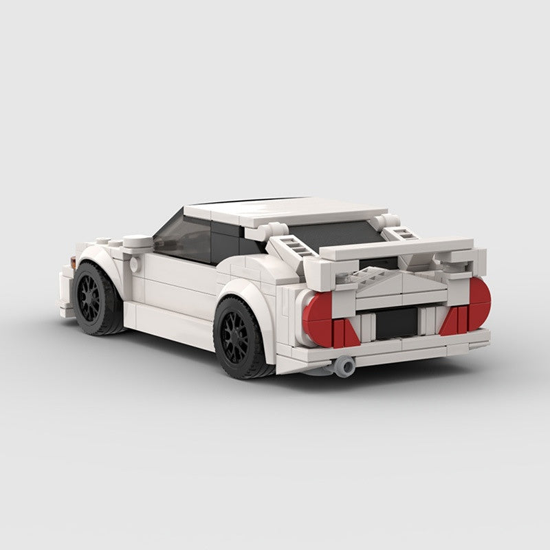 JDM Legend Evolution V Sports Car Building Kit | 8-Wide LEGO-Compatible MOC - 2