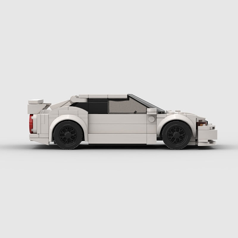 JDM Legend Evolution V Sports Car Building Kit | 8-Wide LEGO-Compatible MOC - 3
