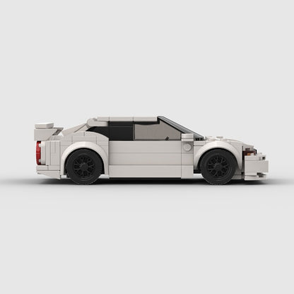 JDM Legend Evolution V Sports Car Building Kit | 8-Wide LEGO-Compatible MOC - 3