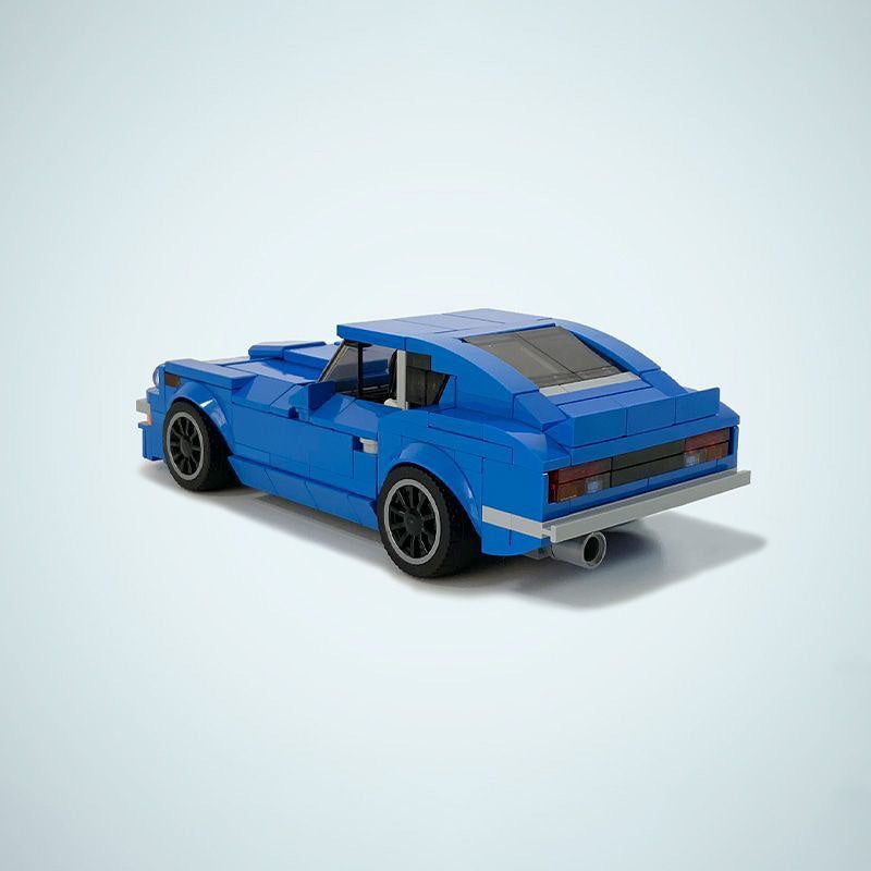 JDM Z-Style Midnight Highway Racer Building Kit | 8-wide LEGO-Compatible MOC - 3