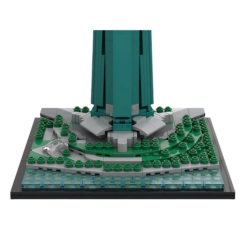 Jeddah Kingdom Tower Building Kit | 1:2100 Scale LEGO-Compatible MOC - 5