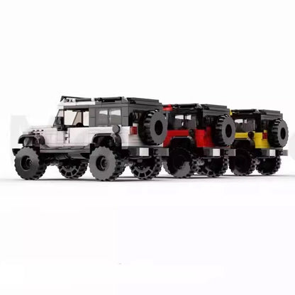 jeep wrangler building set | moc-71642 - 2