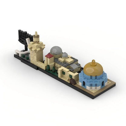 Jerusalem Skyline MOC Building Kit | Historic City Architecture Model - 6
