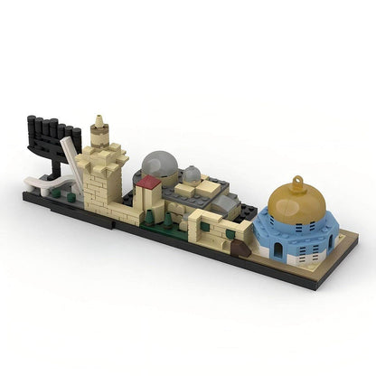 Jerusalem Skyline MOC Building Kit | Historic City Architecture Model - 8