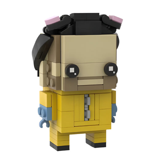 jesse pinkman hazmat suit brickheadz | breaking bad lego-compatible - 2