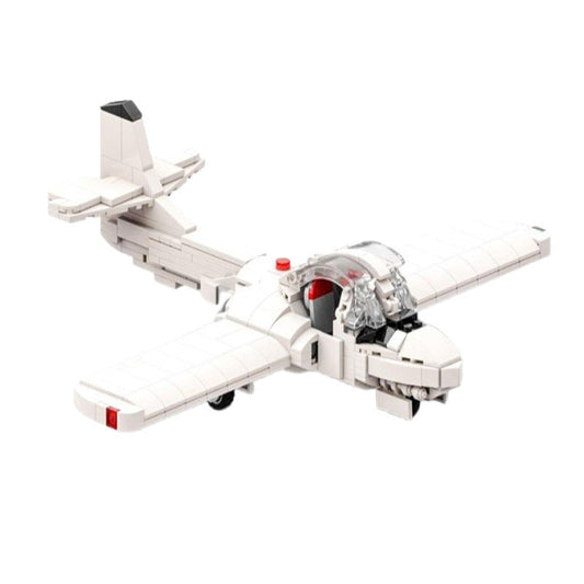 Jet Trainer Aircraft MOC Building Kit | Advanced Aviation Model - 1