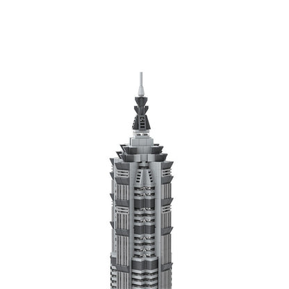 Jin Mao Tower MOC Skyscraper Architecture Building Kit 1:800 Scale - 3