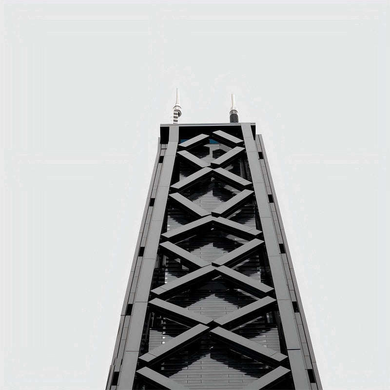 John Hancock Center Chicago Skyscraper Building Kit | LEGO-Compatible MOC - 2