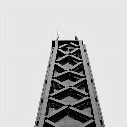 John Hancock Center Chicago Skyscraper Building Kit | LEGO-Compatible MOC - 2