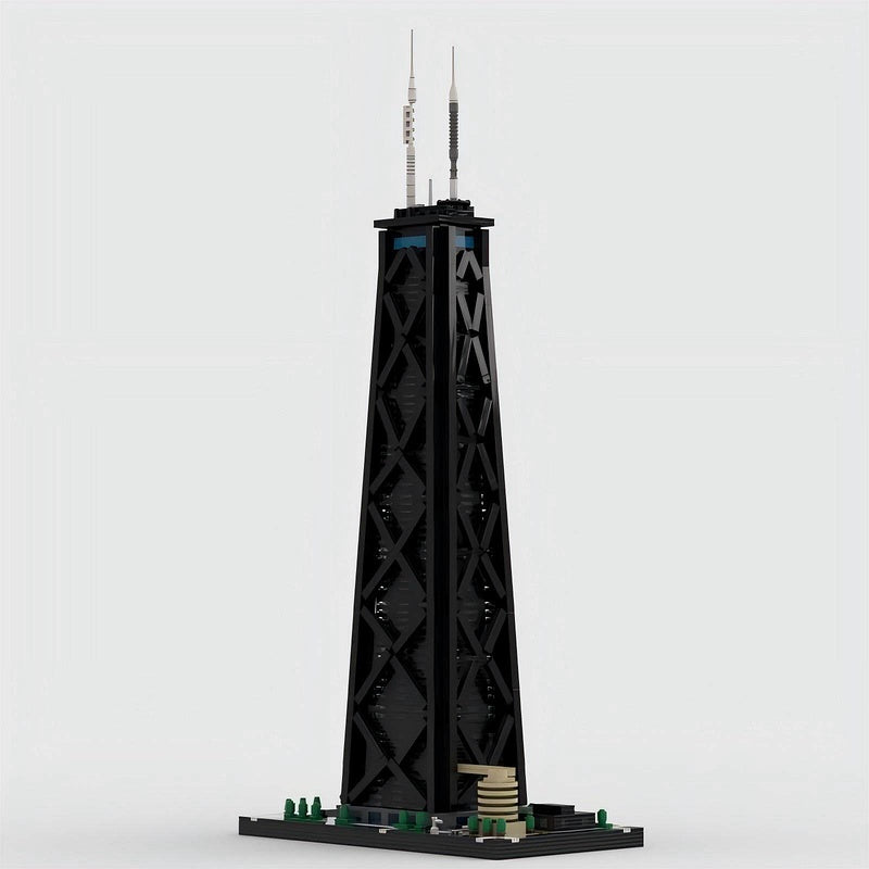 John Hancock Center Chicago Skyscraper Building Kit | LEGO-Compatible MOC - 3