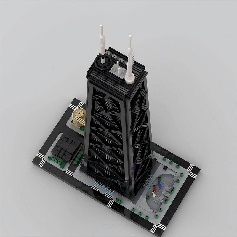John Hancock Center Chicago Skyscraper MOC Building Kit 1:800 Skyline Model - 2