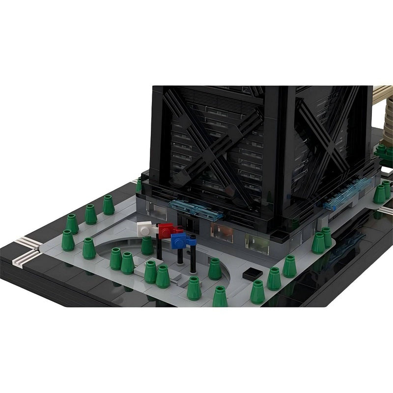 John Hancock Center Chicago Skyscraper MOC Building Kit 1:800 Skyline Model - 5