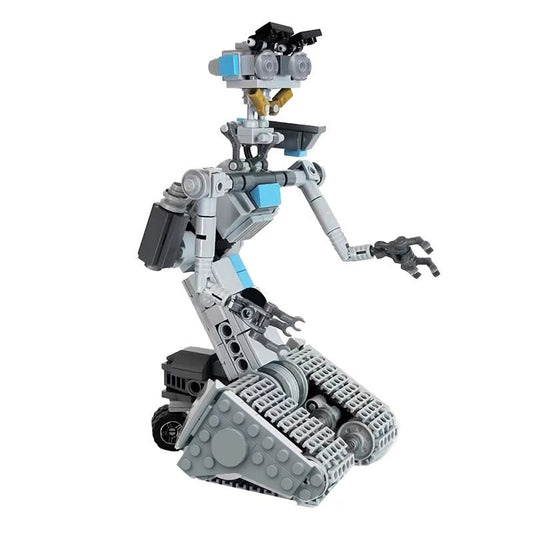 johnny 5 robot building set | moc-compatible with lego bricks - 1