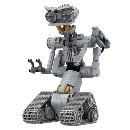 johnny 5 robot building set | short circuit | lego compatible - 1