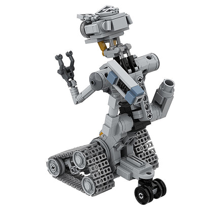johnny 5 robot building set | short circuit | lego compatible - 2