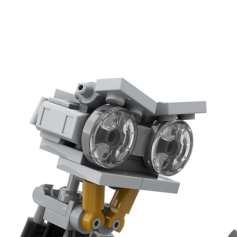 johnny 5 robot building set | short circuit | lego compatible - 5