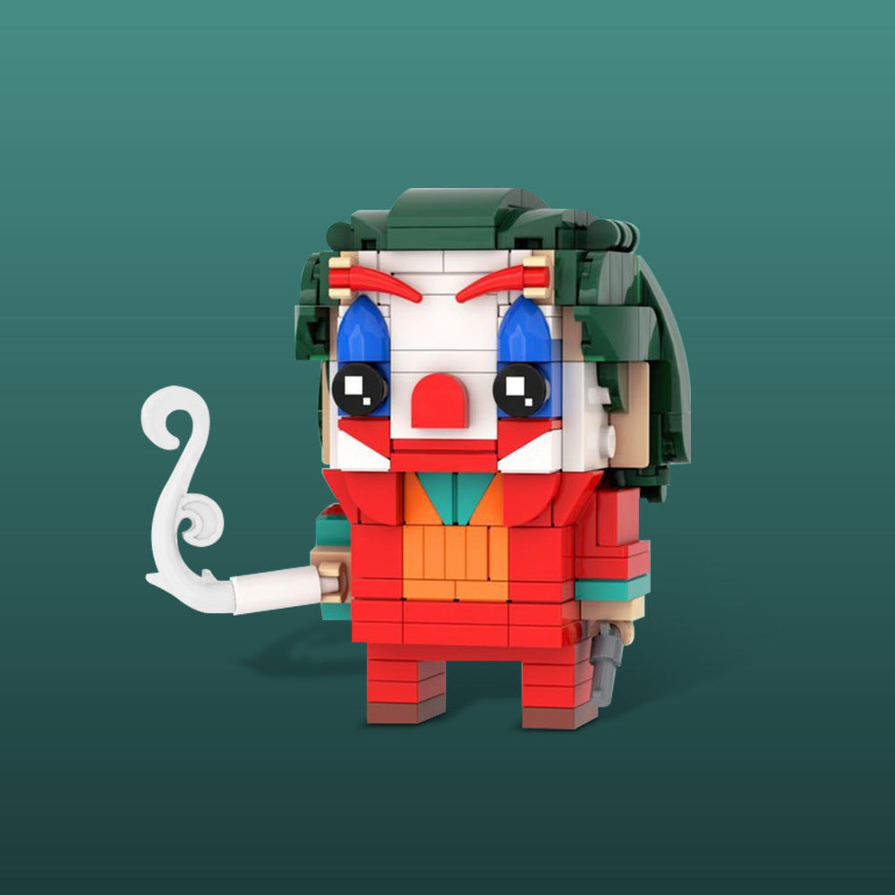 joker brickheadz lego moc | dc films joker | moc-197675 - 1