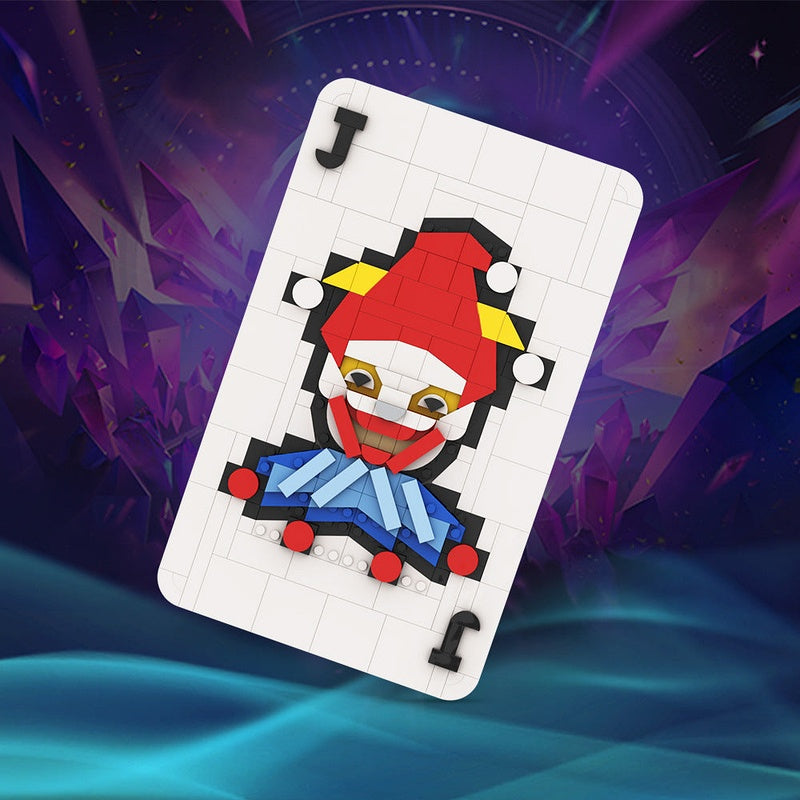 Joker Card MOC Building Kit | Creative Playing Card Display Art Model - 2