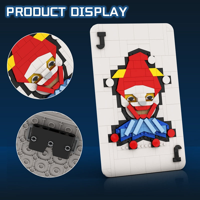 Joker Card MOC Building Kit | Creative Playing Card Display Art Model - 3
