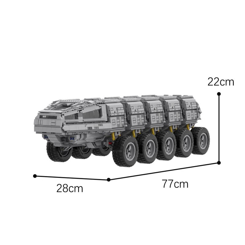 juggernaut transport building set | star wars | moc-61683 - 4