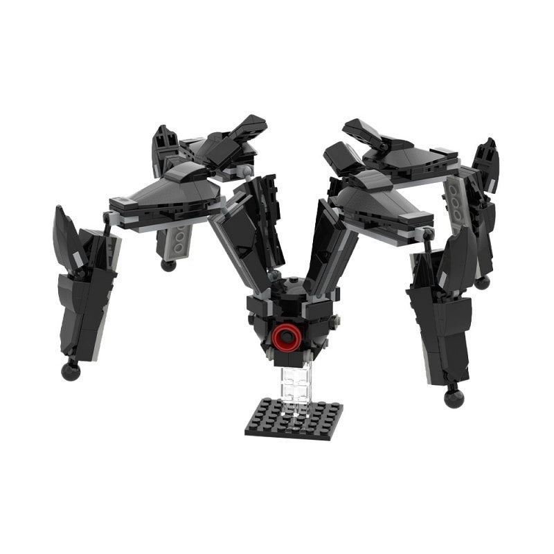 Jumping Quadruped MOC Building Kit | Armored Mechanical Creature - 1