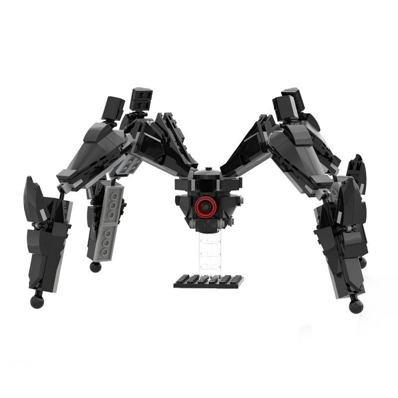 Jumping Quadruped MOC Building Kit | Armored Mechanical Creature - 2