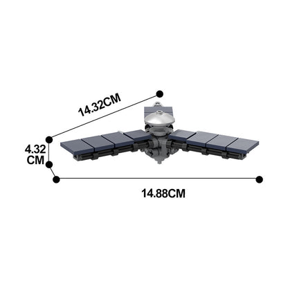 juno building set | nasa space probe 1:110 | moc-102898 - 4