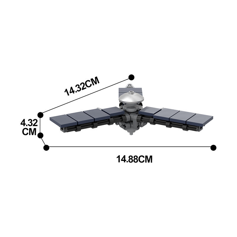 Juno Space Probe Building Kit | 1:110 | LEGO-Compatible MOC - 4
