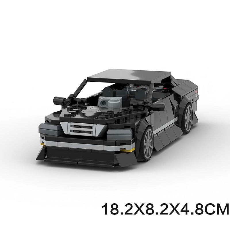 JZX100 Retro Japanese Sedan Building Kit | LEGO-Compatible MOC - 6