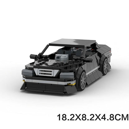 JZX100 Retro Japanese Sedan MOC Building Kit | Classic Vehicle Model - 6
