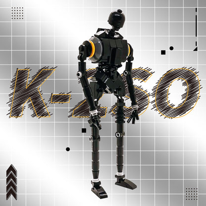 k-2so droid building set | star wars | moc-59025 - 1