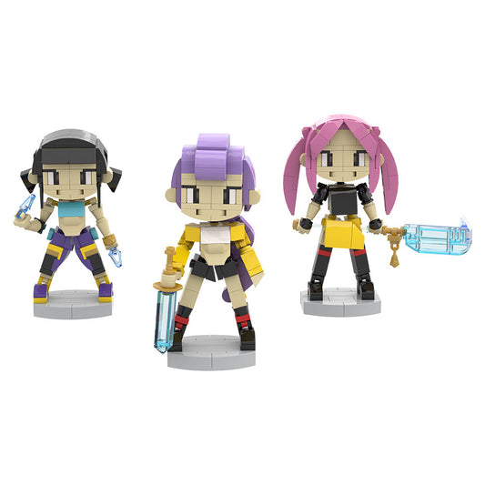 k-pop demon hunter figure building kit | lego compatible moc - 3