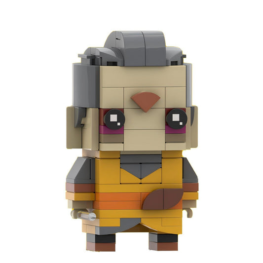 kaecilius brickheadz building kit | dr. strange | moc-110649 - 1