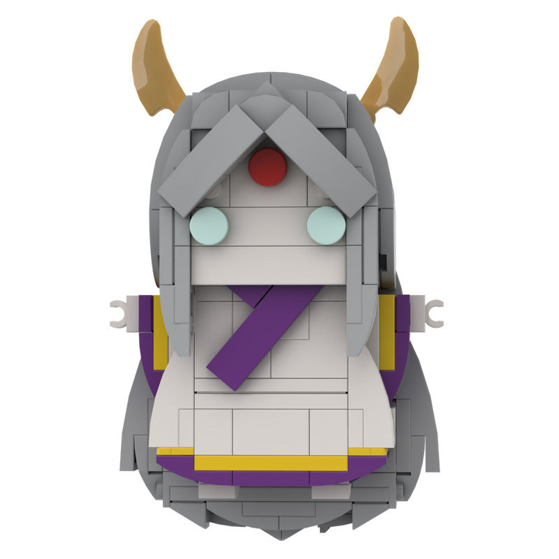 kaguya otsutsuki brickheadz building set | naruto moc - 2