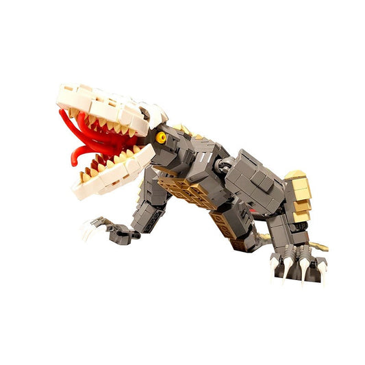 Kaiju Skull Crawler MOC Building Kit | Fantasy Monster Creature Model - 1