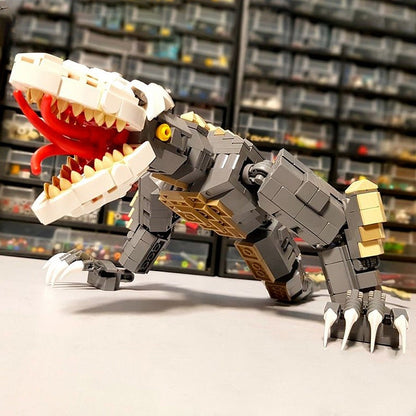 Kaiju Skull Crawler MOC Building Kit | Fantasy Monster Creature Model - 2