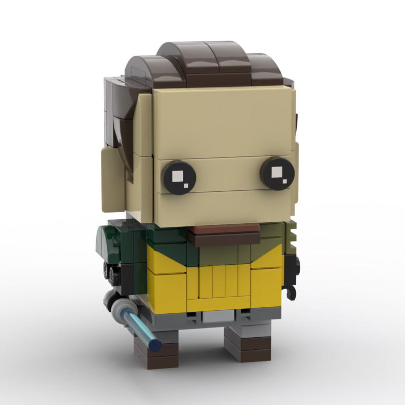 kanan jarrus brickheadz building set | star wars | moc-178701 - 1