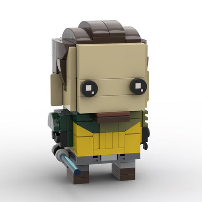 kanan jarrus brickheadz building set | star wars | moc-178701 - 1