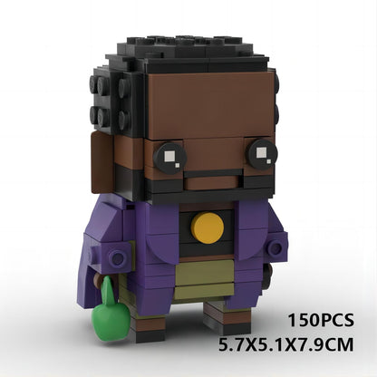 kang moc brickheadz set | loki | compatible with lego - 1