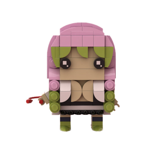 kanroji mitsuri brickheadz building set | demon slayer | moc-85286 - 1