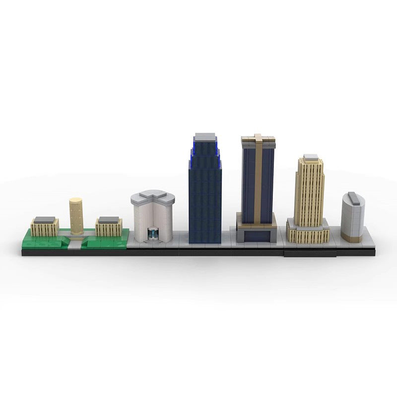 Kansas City Skyline Building Kit | LEGO-Compatible MOC - 1