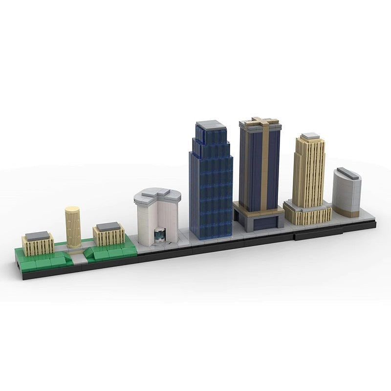 Kansas City Skyline MOC Building Kit | City Architecture Model - 6