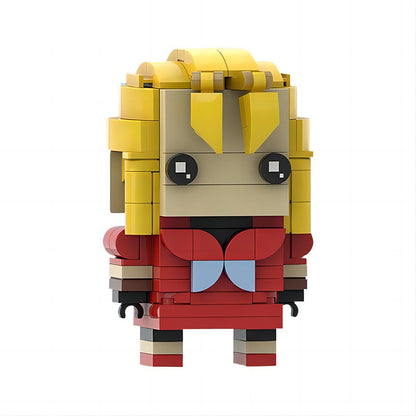 karin kanzuki brickheadz building kit | street fighter | moc-138378 - 1