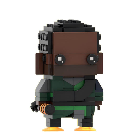 karl mordo brickheadz building kit | dr. strange | moc-110654 - 1