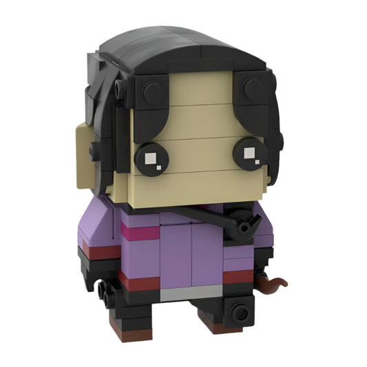 kate bishop brickheadz moc set | lego-compatible marvel hawkeye toy - 2