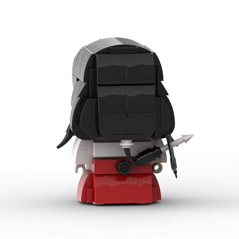 kikyo brickheadz moc building set | compatible with lego - 4