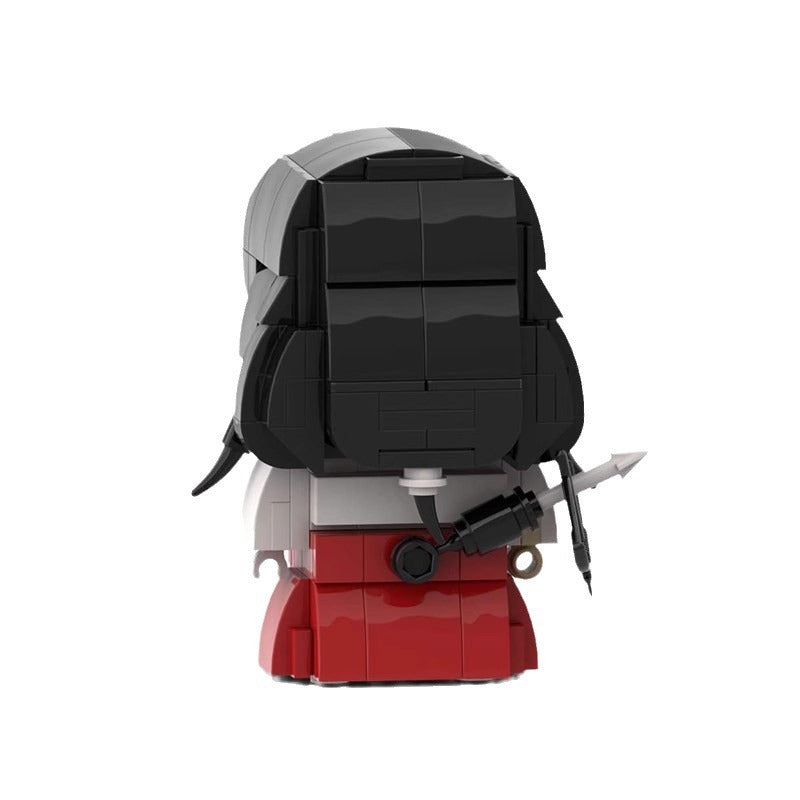 kikyo brickheadz moc building set | compatible with lego - 5